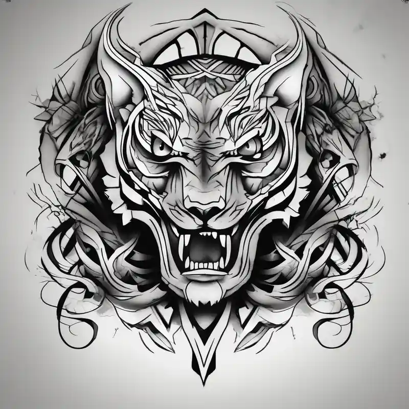 black and white style Chest Tattoos for Men Tattoo Ideas in 2025 & free generation about Right chest tattoo Kaizen glitter tattoo and Right chest tattoo Kaizen glitter tattoo